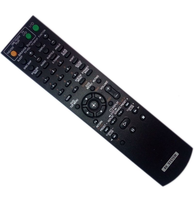 JustFine Replaced Remote Control for Sony DAV-HDX576W HCDHDX287WC DAVHDX475 DAV-HDX285 HCD-HDX277 Home Theater Audio/Video Receiver AV System - Image 1